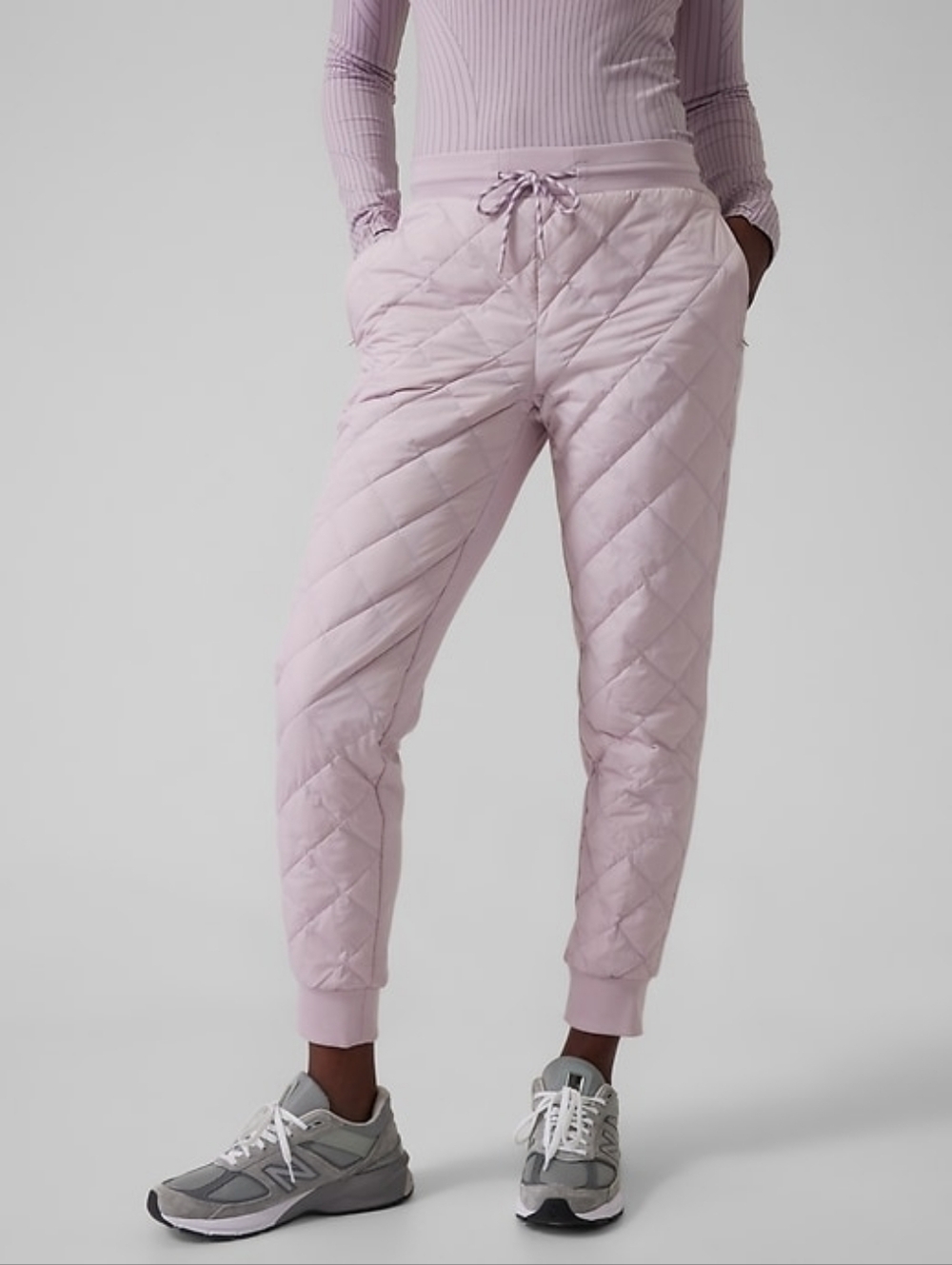 Apres Ski Down Jogger In Lilac Sky